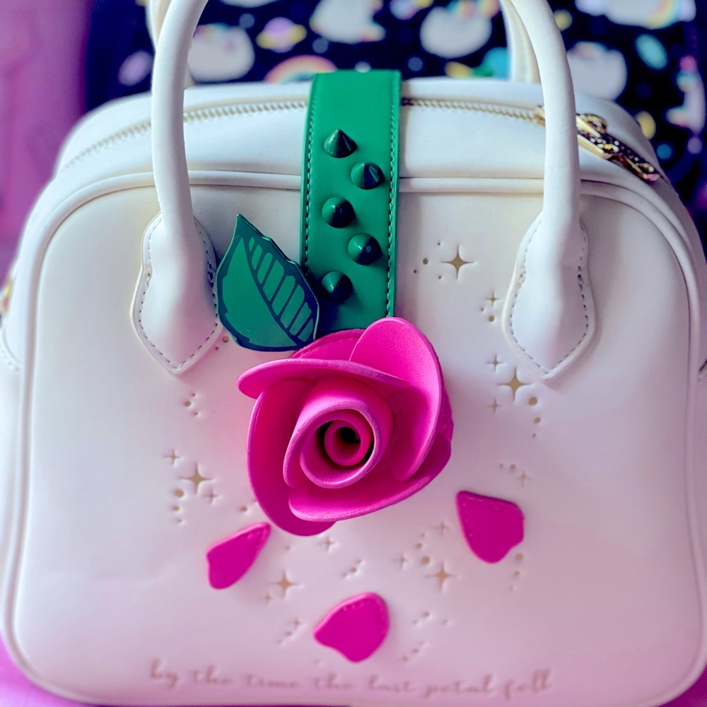 (NEW) Beauty and the Beast 30th anniversary limited edition Loungefly Purse